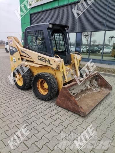 Gehl 5240 프론트 로더 및 굴착기