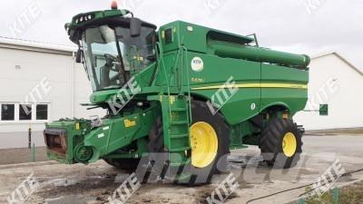 John Deere S670 콤바인 수확기
