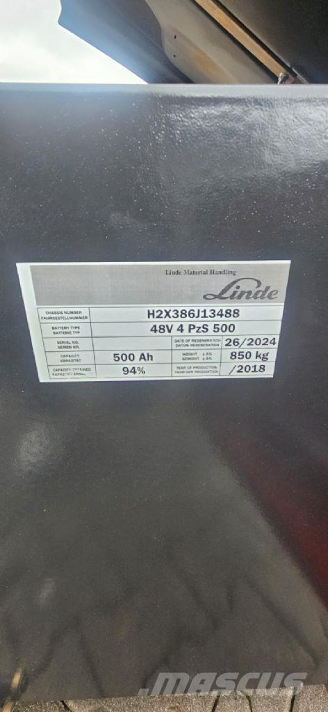 Linde E 14-02 전동 지게차