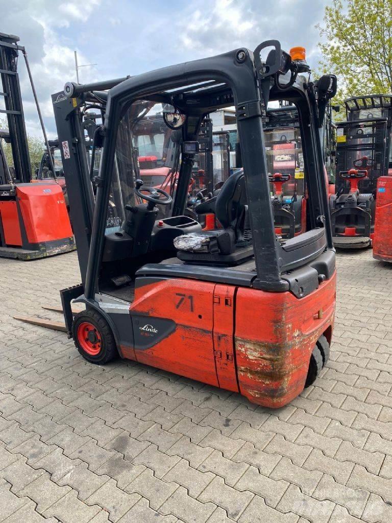 Linde E 16-02 전동 지게차