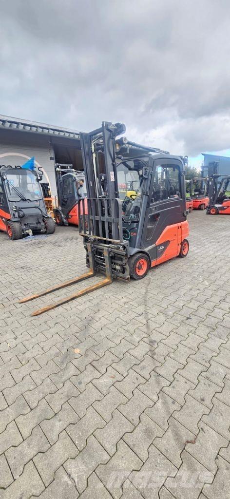 Linde E 16 P-02 전동 지게차
