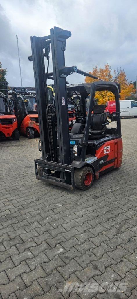 Linde E 18-02 전동 지게차