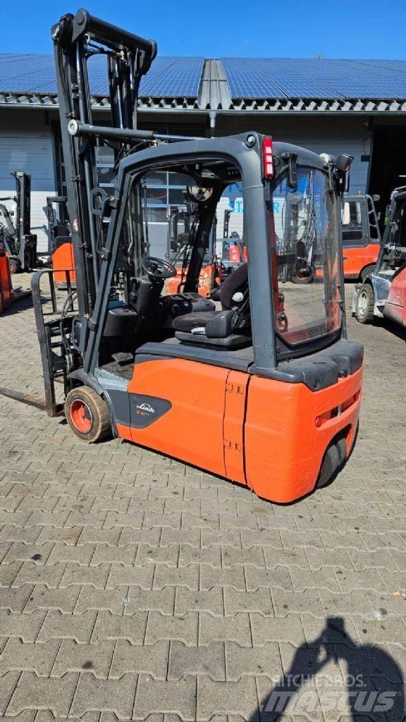 Linde E 18 L/386 전동 지게차