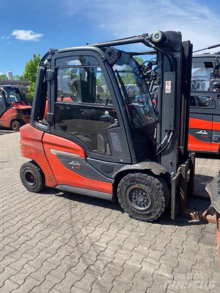 Linde H 35 T-01 LPG 지게차