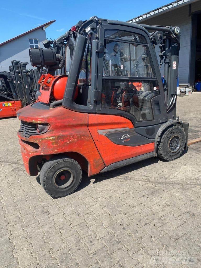 Linde H 35 T-01 LPG 지게차
