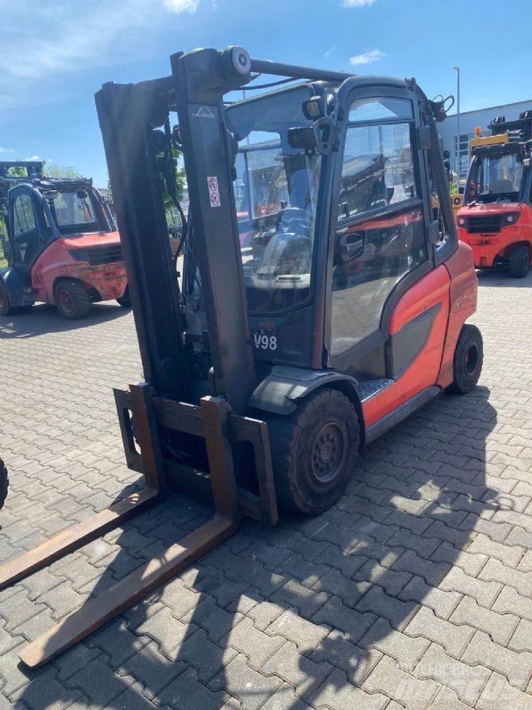 Linde H 35 T-01 LPG 지게차