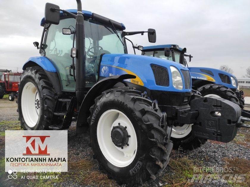 New Holland TS115A 트랙터