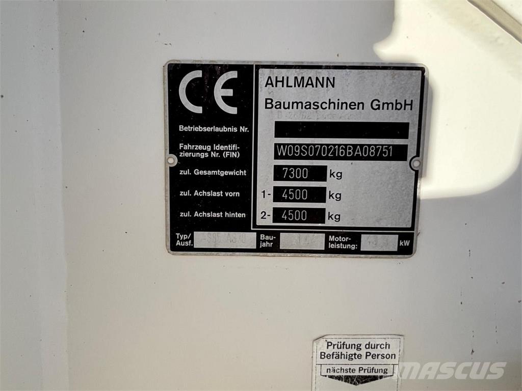 Ahlmann AS 70  휠로우더