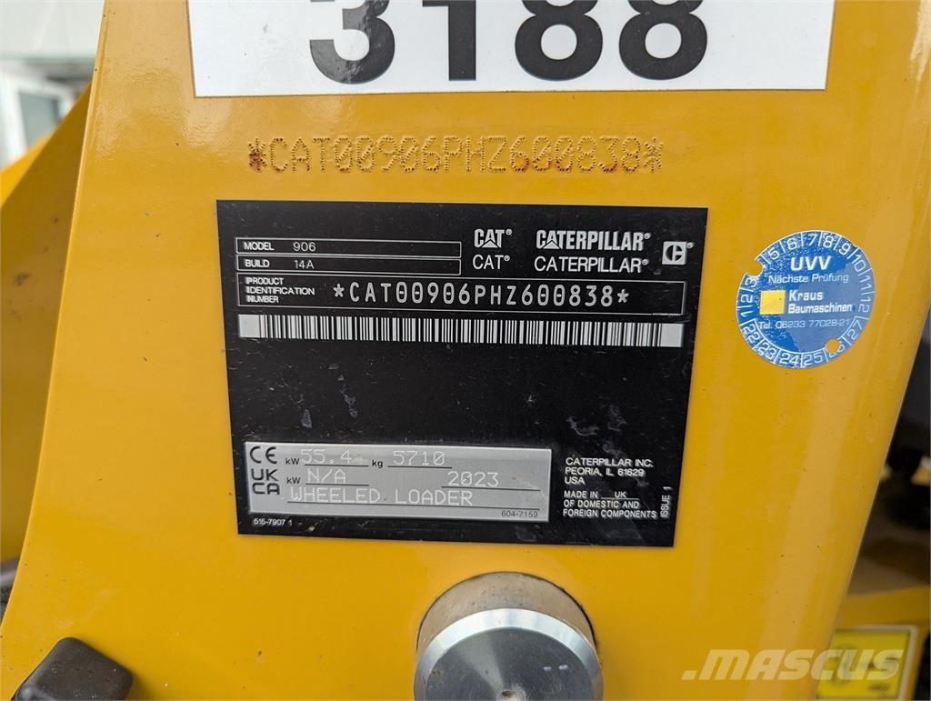 CAT 906  휠로우더