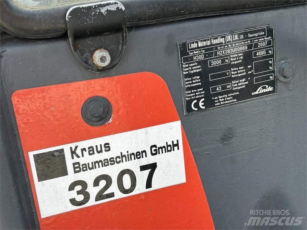 Linde H30D 그 외 지게차