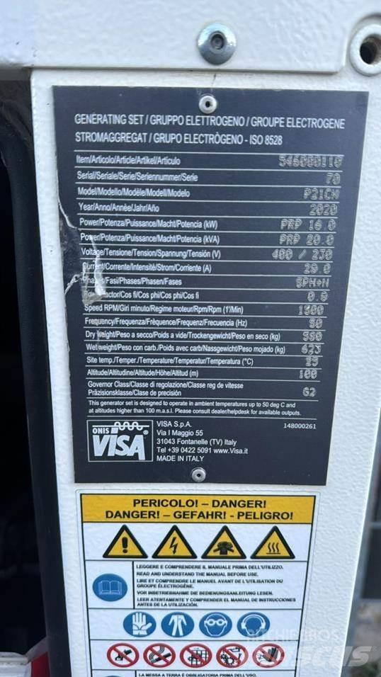 Visa P21CK 기타 발전기