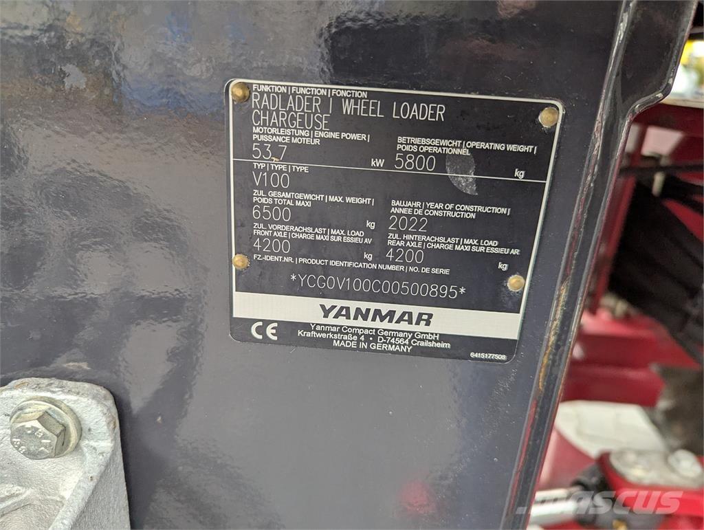Yanmar V100  휠로우더