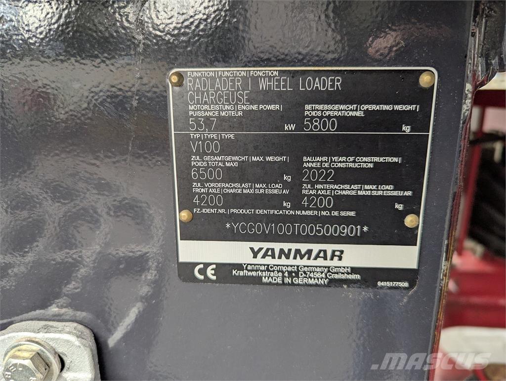 Yanmar V100  휠로우더