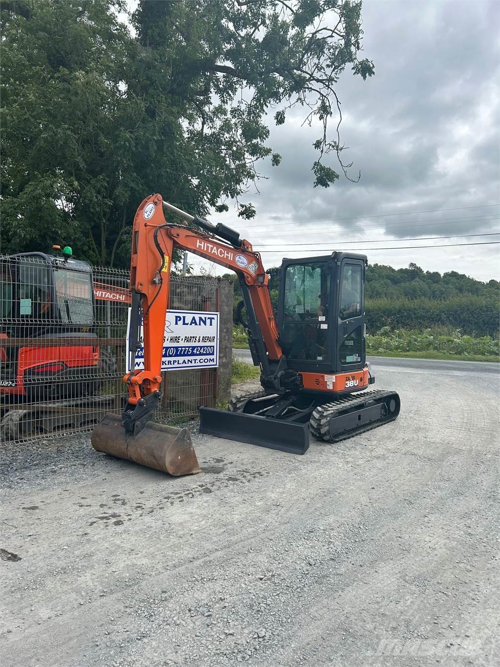 Hitachi ZX38U-6 대형 굴삭기 29톤 이상