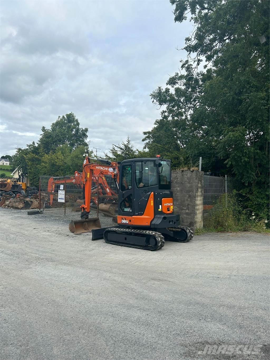 Hitachi ZX38U-6 대형 굴삭기 29톤 이상