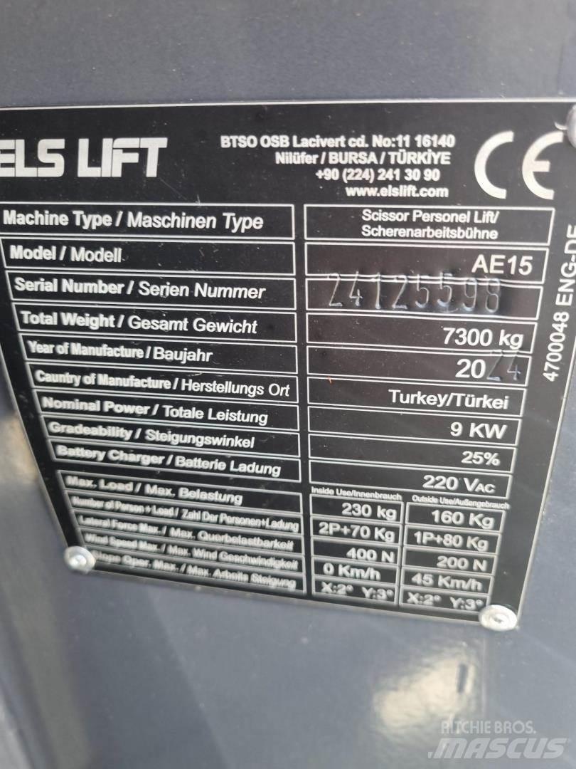 ELS LIFT AE15 관절형 전동이동 리프트
