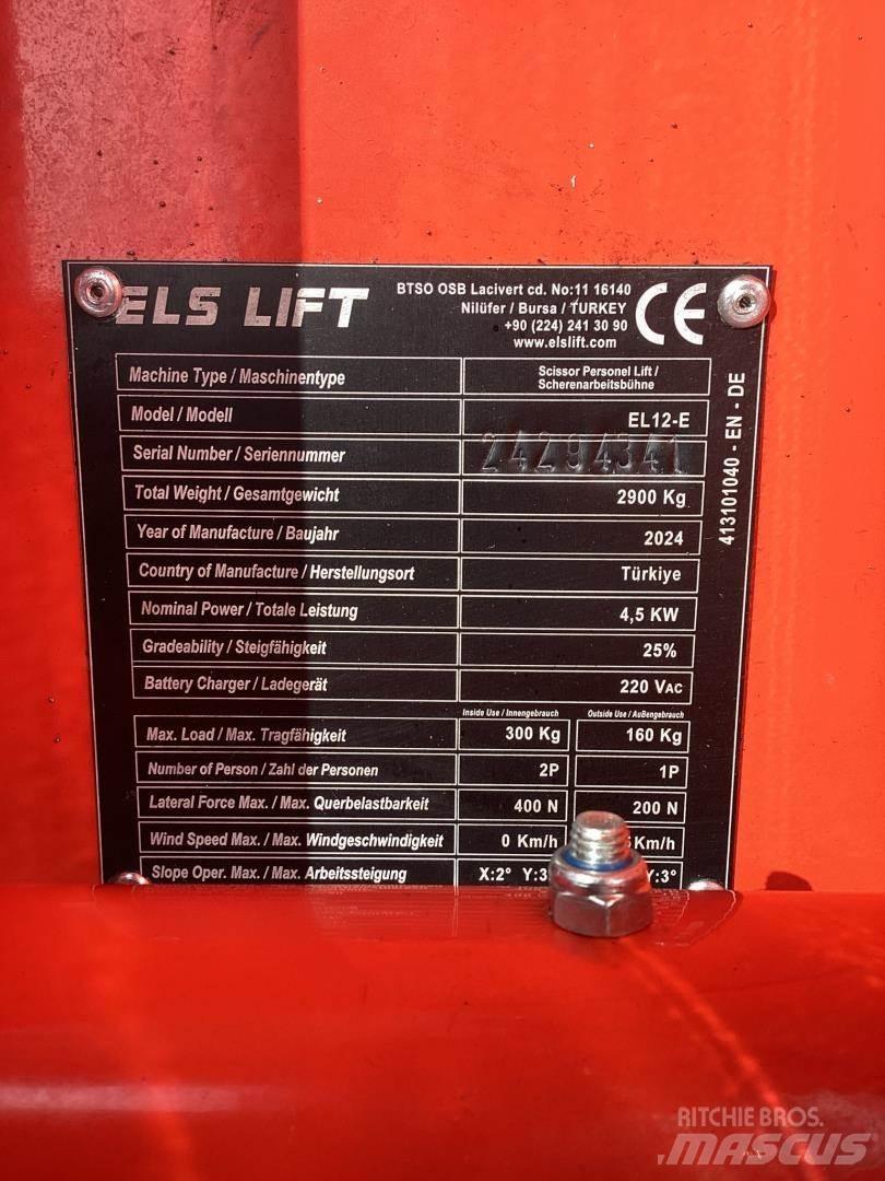 ELS LIFT EL12E 가위형 리프트