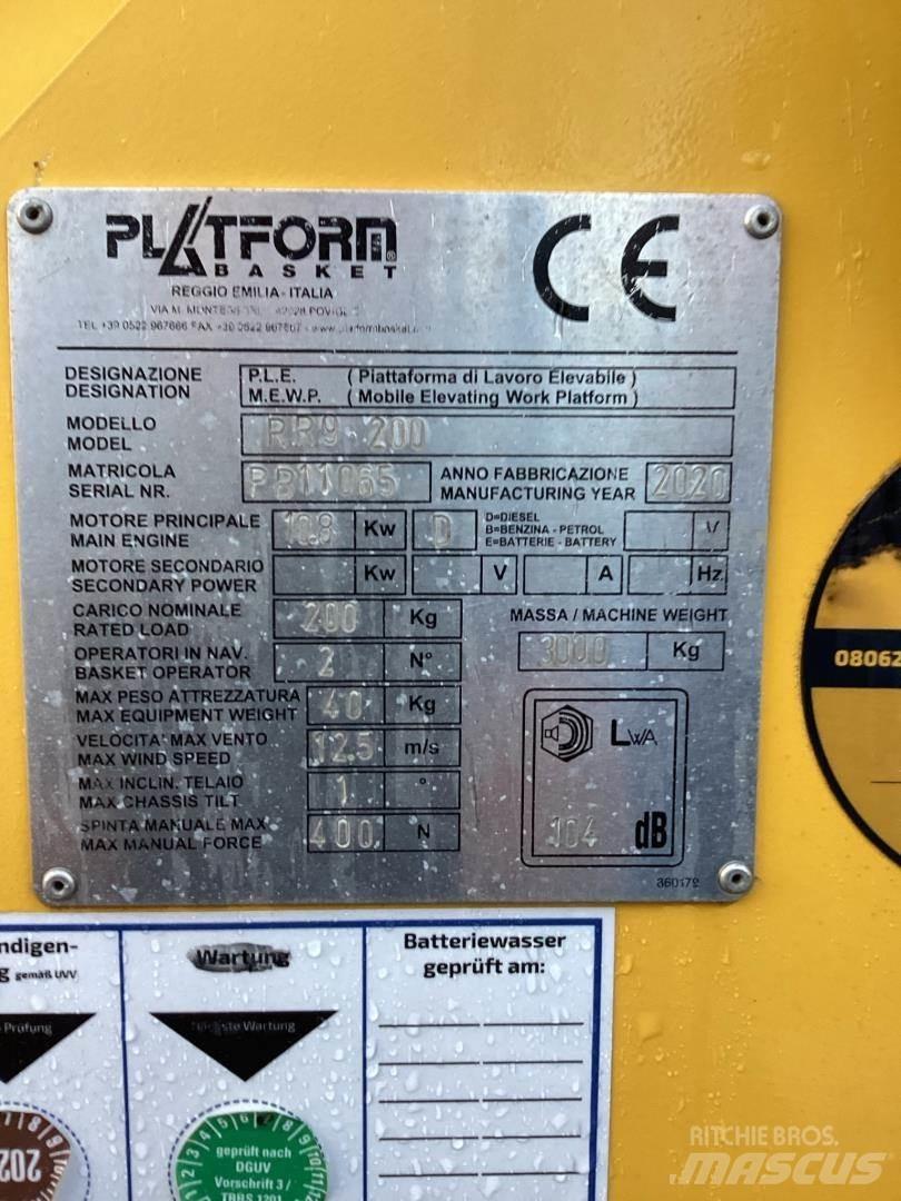 Platform Basket RR9-200 자재 장비 - 기타