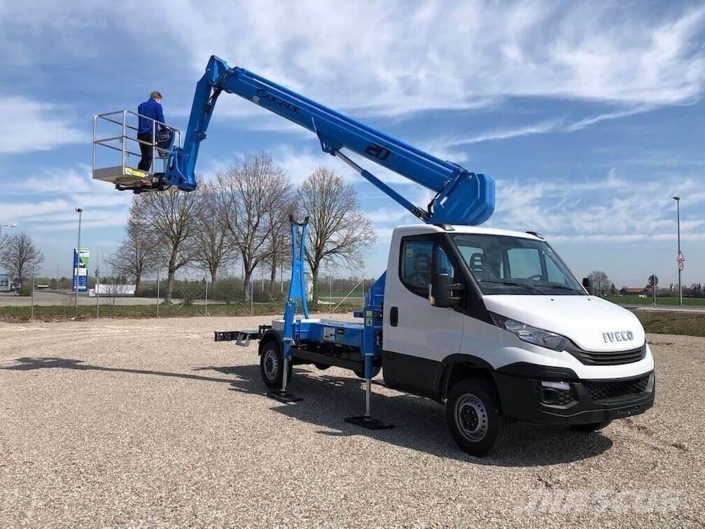 Socage 20TJ-Speed 트럭 탑재 고소작업대