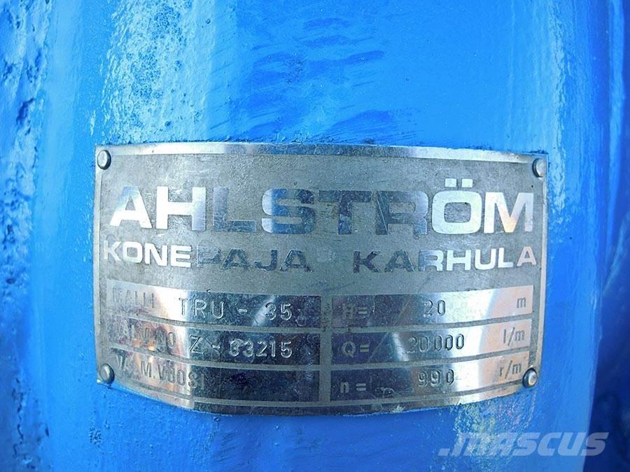 Ahlstrom TRU-35 폐기물 펌프