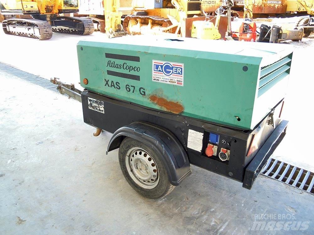 Atlas Copco XAS 67G 콤푸레샤