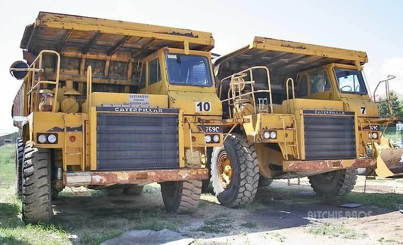 CAT 769C 건설현장 덤프트럭