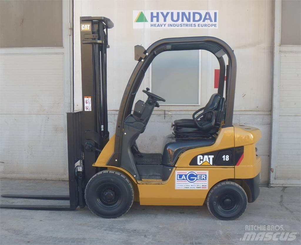 CAT DP18N 디젤 지게차