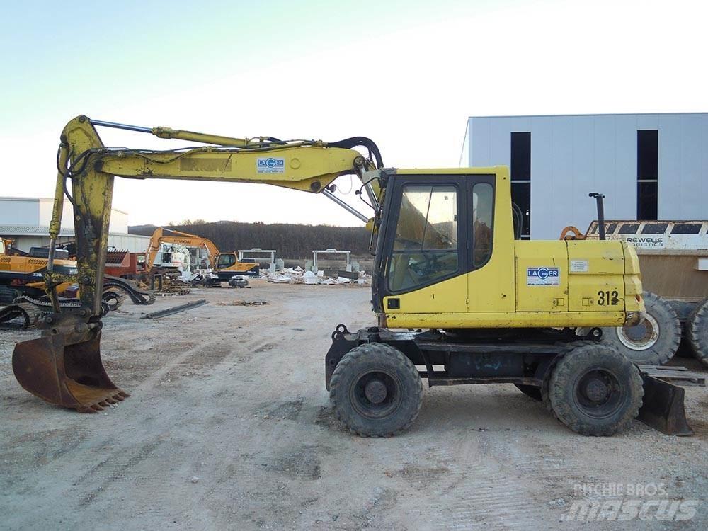 CAT M312  휠 굴삭기