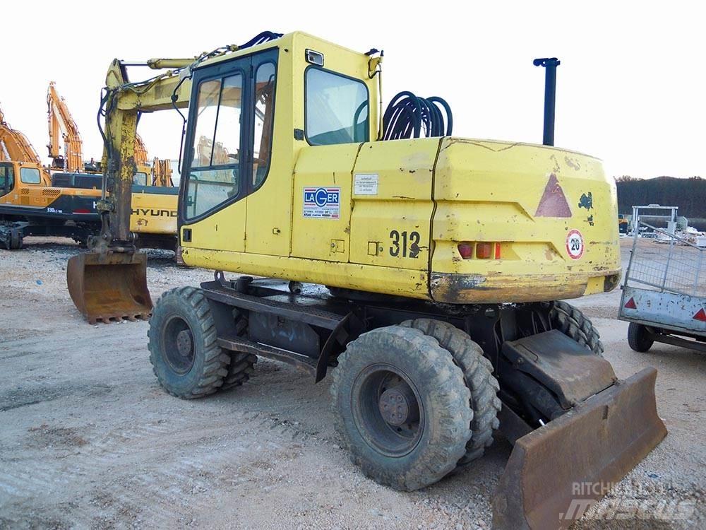 CAT M312  휠 굴삭기