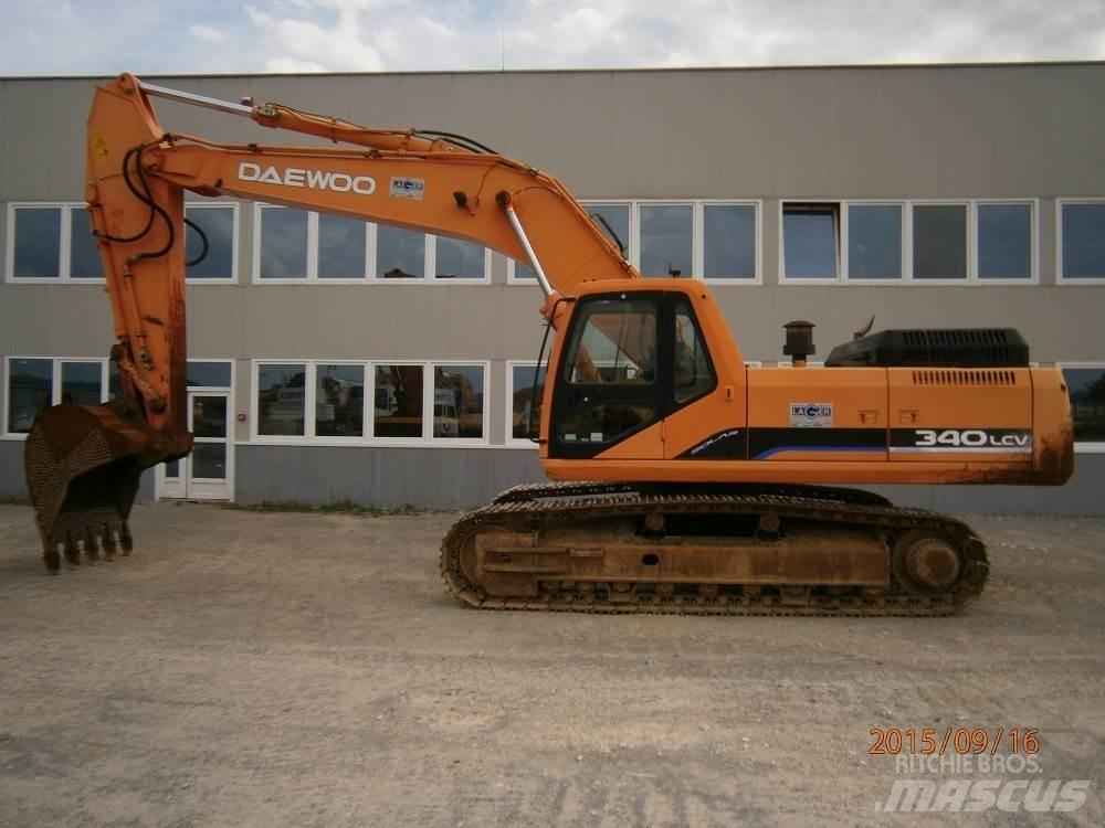 Daewoo SOLAR 340LCV 대형 굴삭기 29톤 이상