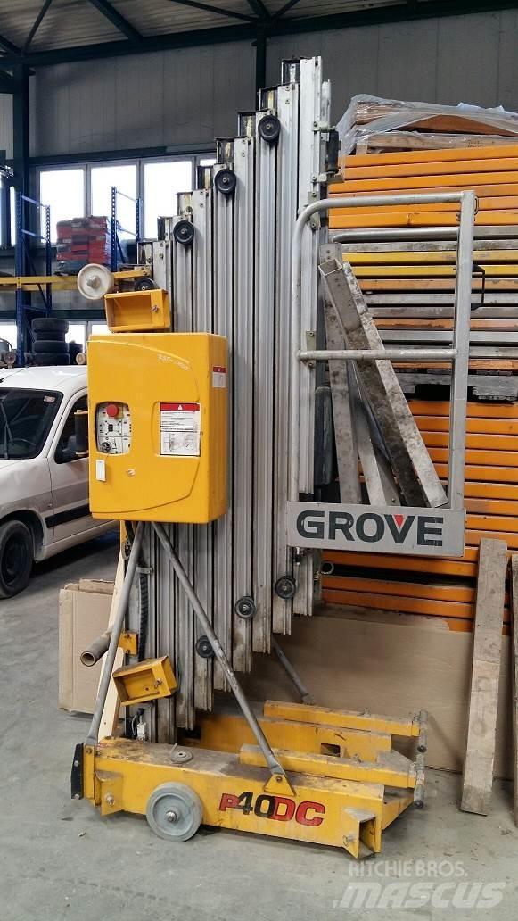 Grove P40DC 관절형 전동이동 리프트