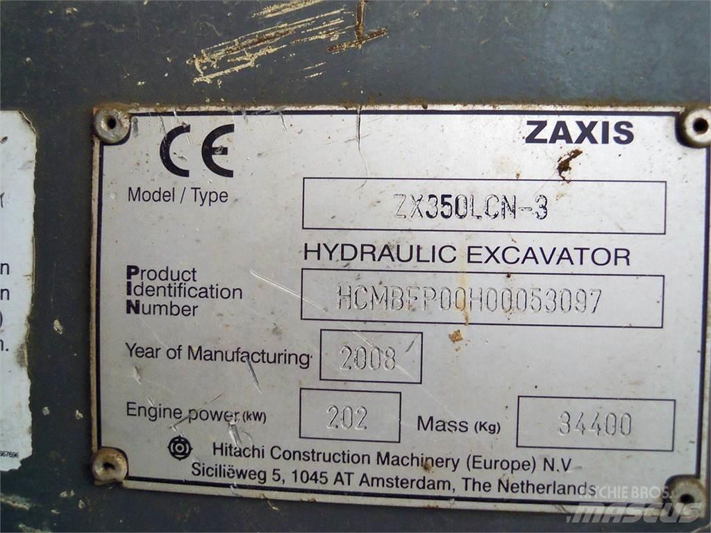 Hitachi ZX350LCN-3 대형 굴삭기 29톤 이상
