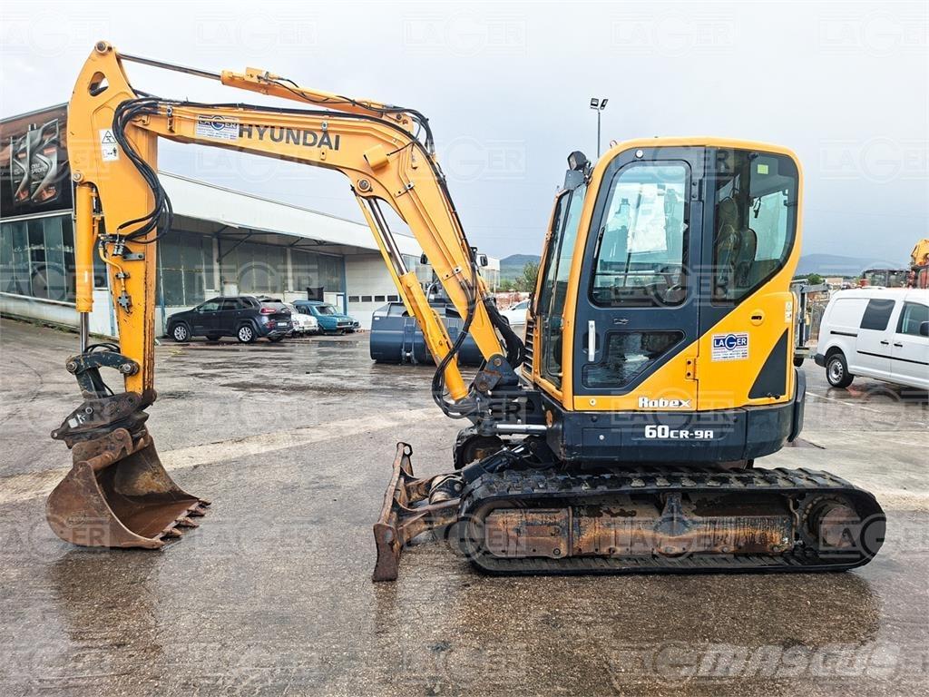Hyundai 60CR-9A 소형 굴삭기 7톤 미만