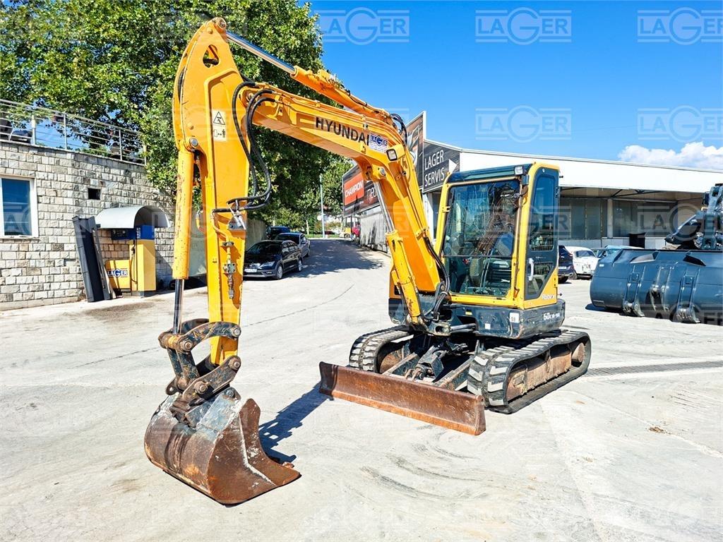 Hyundai 60CR-9A 소형 굴삭기 7톤 미만