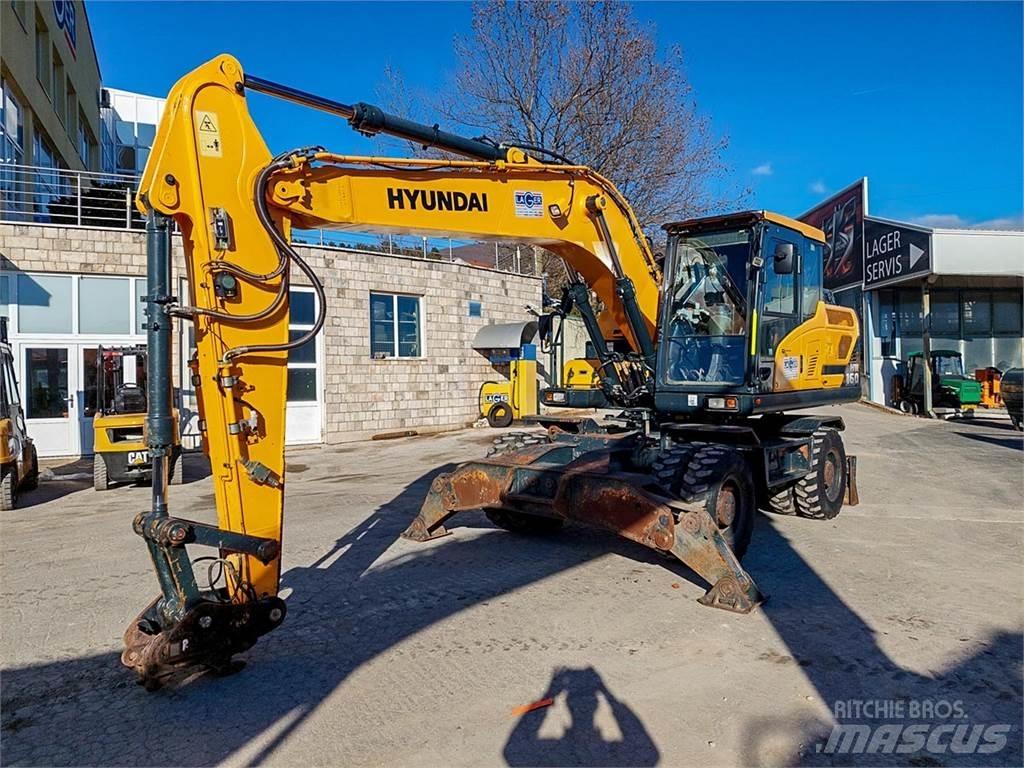 Hyundai HW160  휠 굴삭기