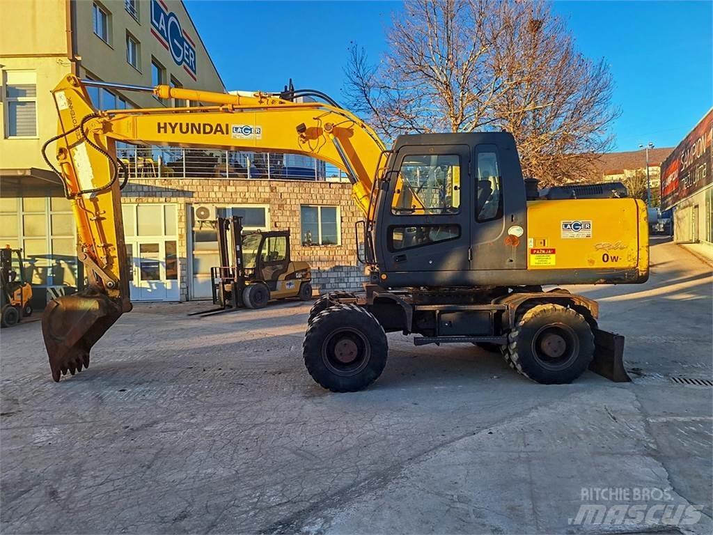 Hyundai R170W-7A  휠 굴삭기