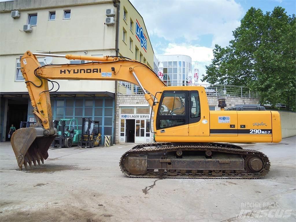 Hyundai R290NLC-7 대형 굴삭기 29톤 이상