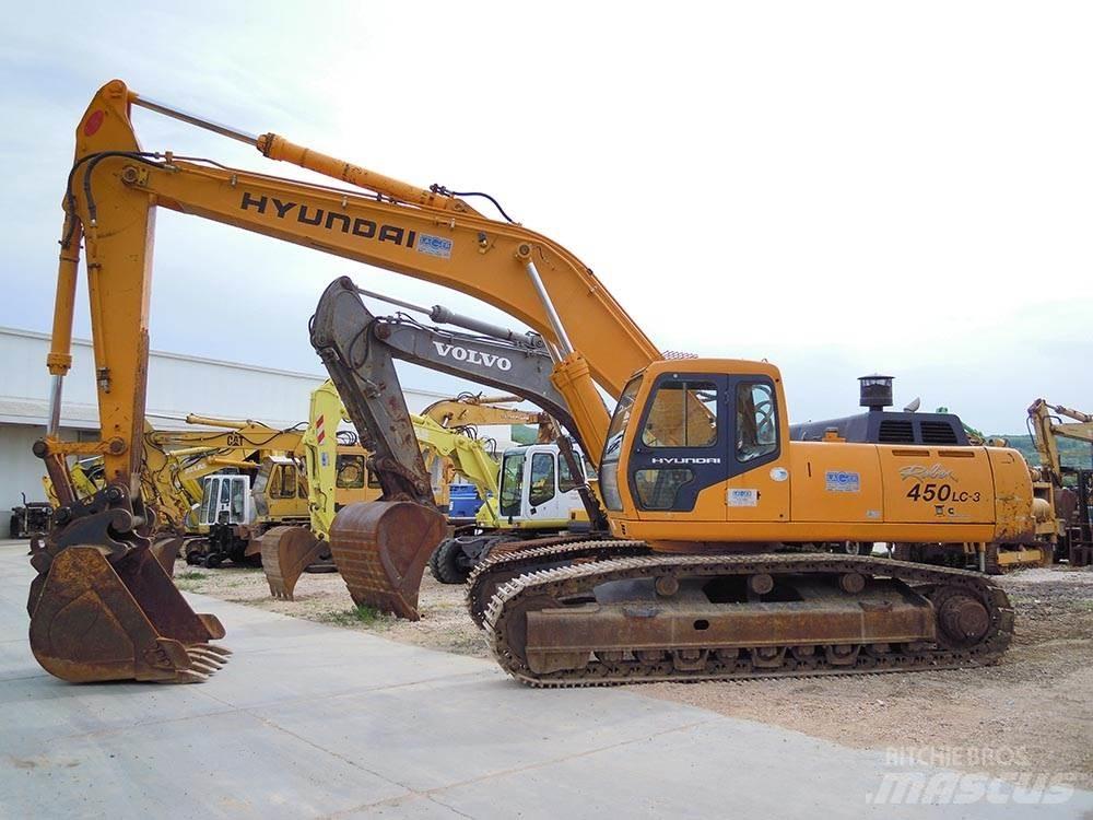 Hyundai R450LC-3 대형 굴삭기 29톤 이상