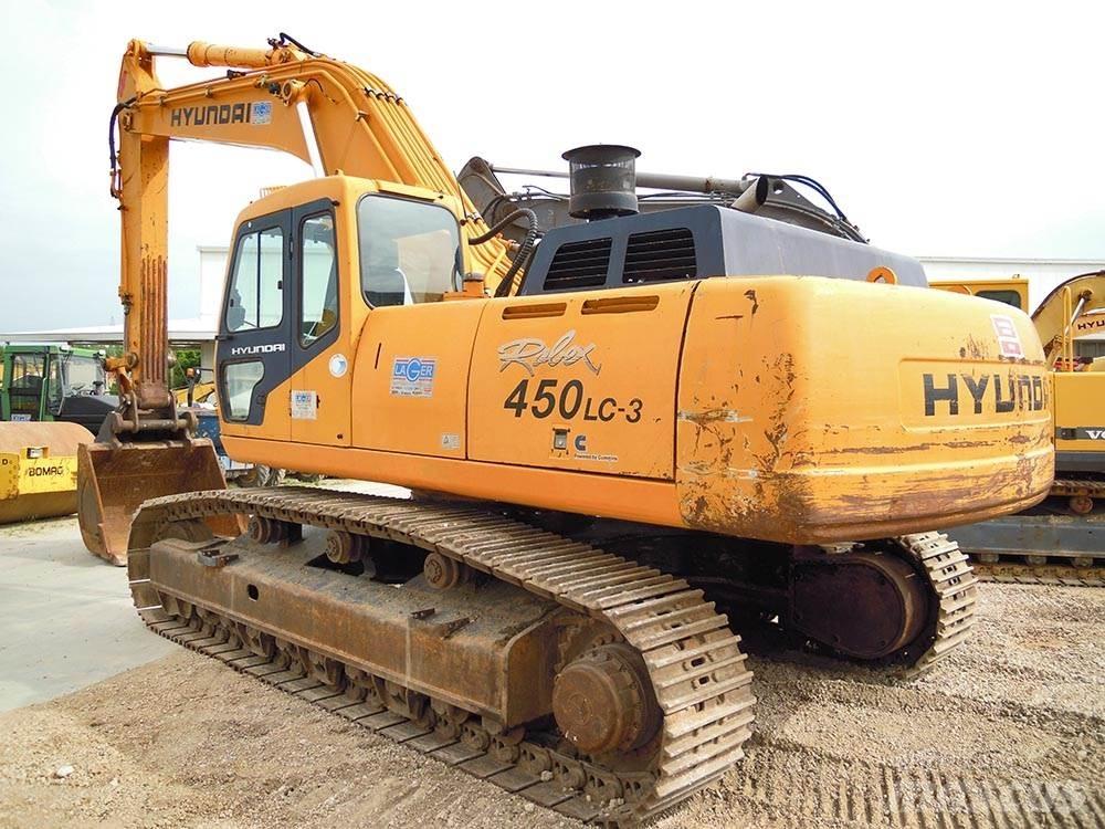 Hyundai R450LC-3 대형 굴삭기 29톤 이상