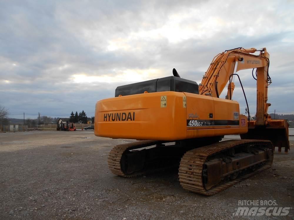 Hyundai R450LC-7 대형 굴삭기 29톤 이상