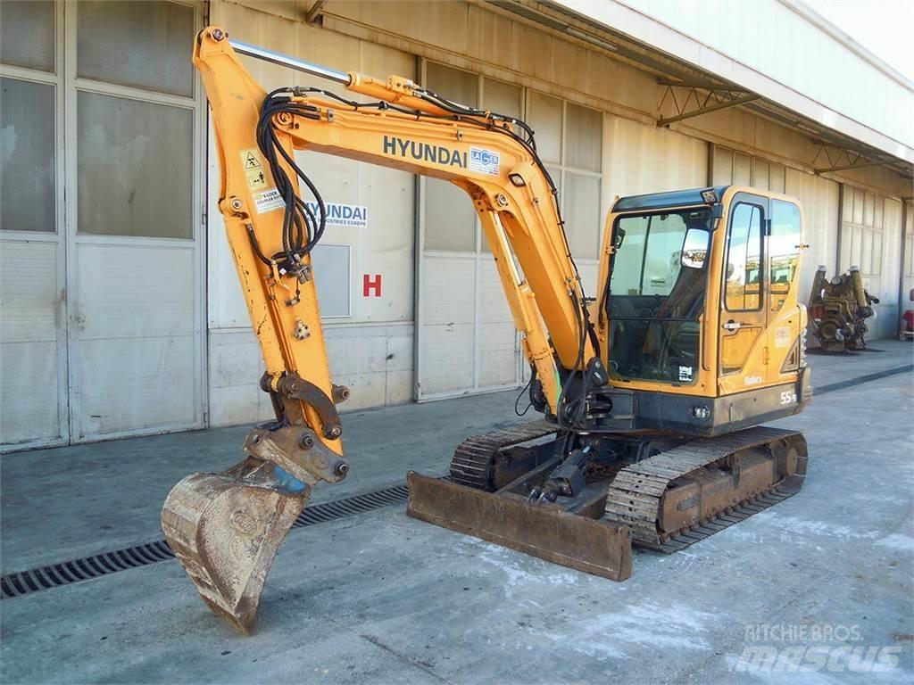 Hyundai R55-9 소형 굴삭기 7톤 미만