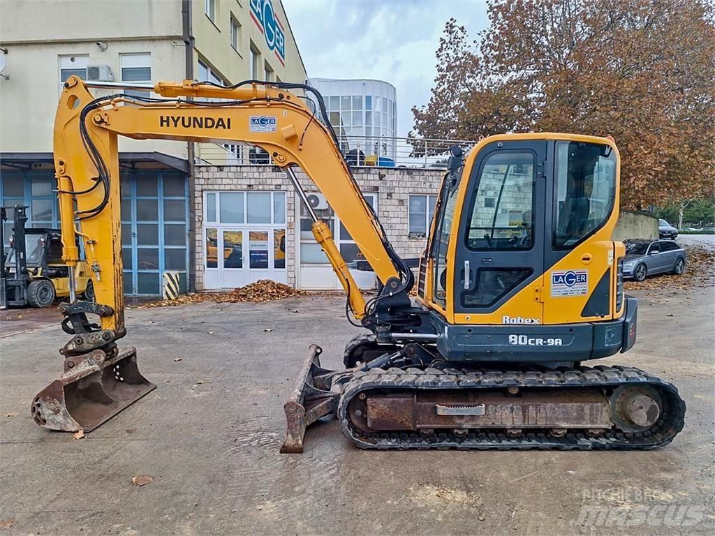 Hyundai R80CR-9A 소형 굴삭기 7톤 미만