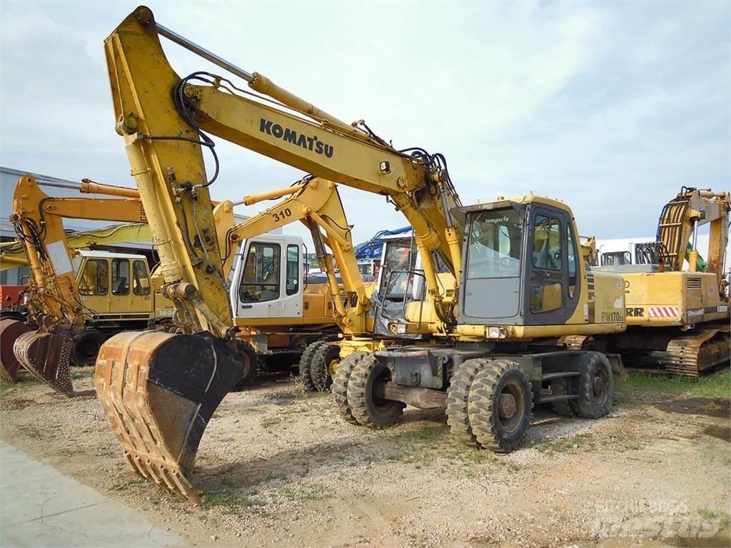 Komatsu PW170ES-6K  휠 굴삭기