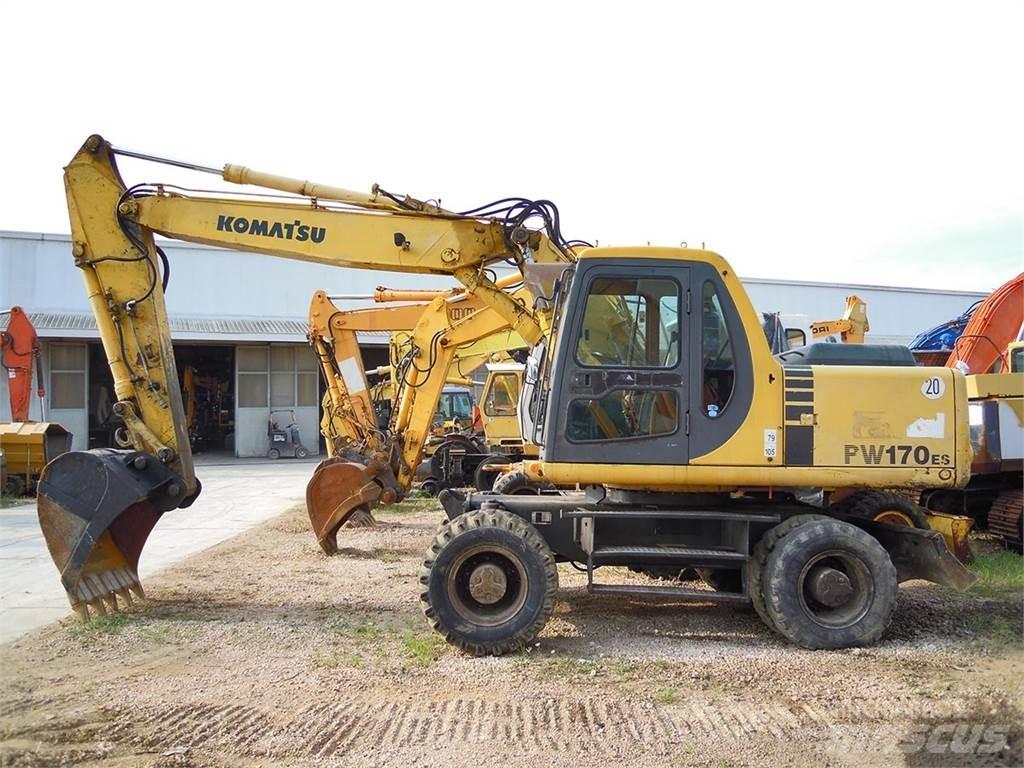 Komatsu PW170ES-6K  휠 굴삭기