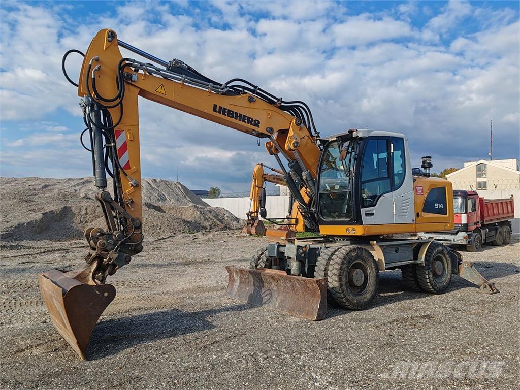 Liebherr A 914 Litronic  휠 굴삭기