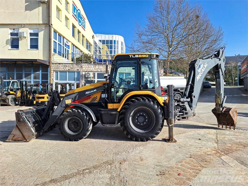 Mecalac TLB890PS 백호로더
