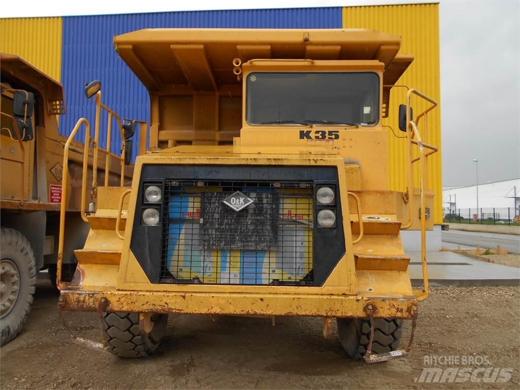 O&K K 35 B 건설현장 덤프트럭