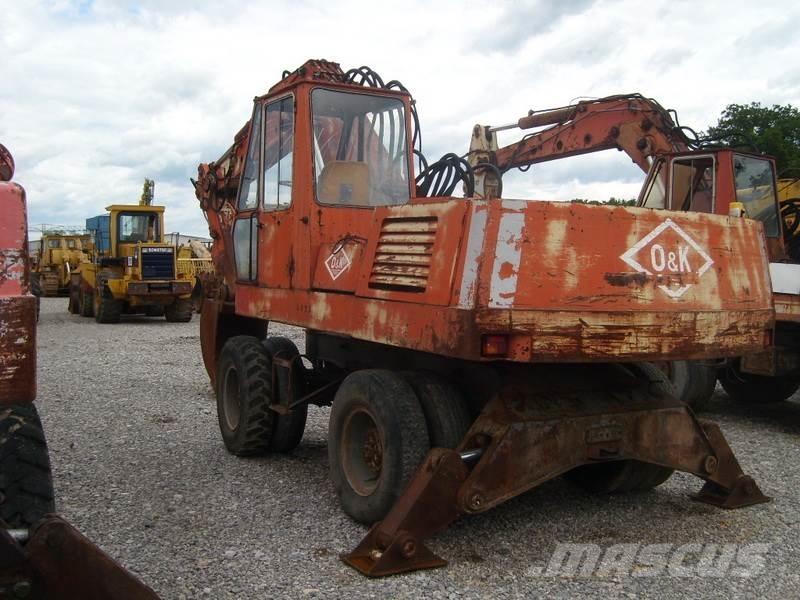 O&K MH6  휠 굴삭기