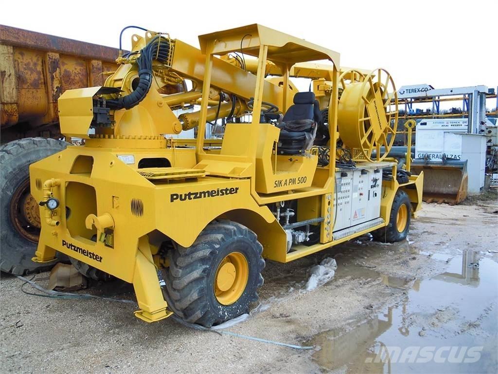 Putzmeister SIK A PM 500 콘크리트 펌프카