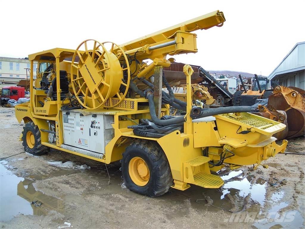 Putzmeister SIK A PM 500 콘크리트 펌프카